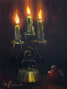 painting candle